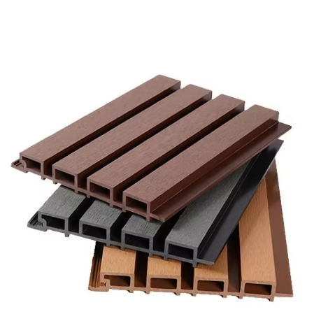 WPC Exterior Louvers Panel – Dark Coffee | Model APD-1003