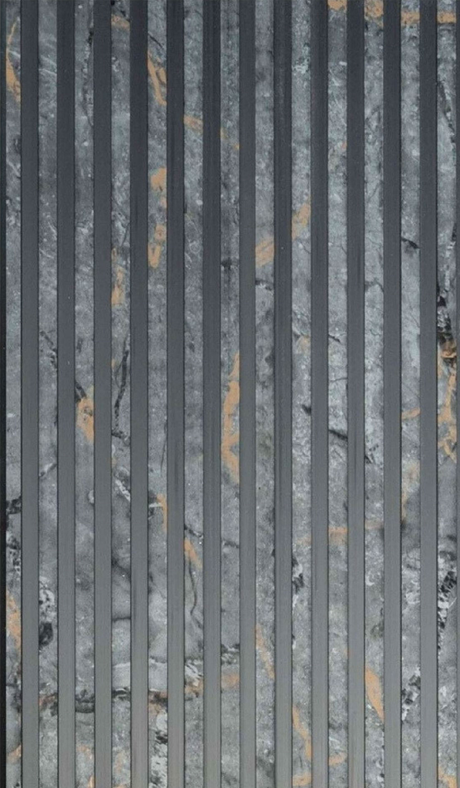 14 Step PVC Fluted Panel SN / 1009