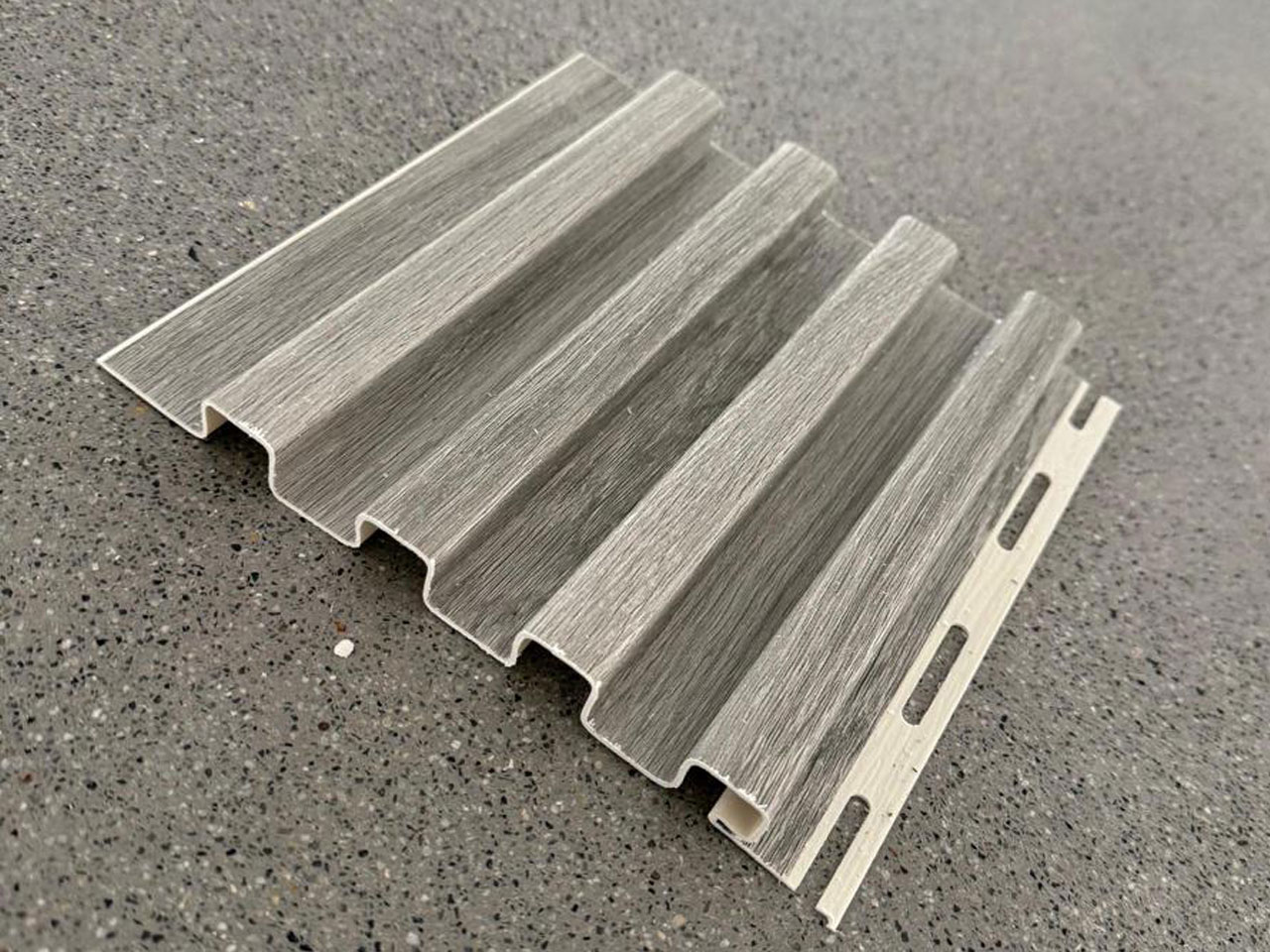 Designer Soffit Panel – Gray Textured Finish | SP-001