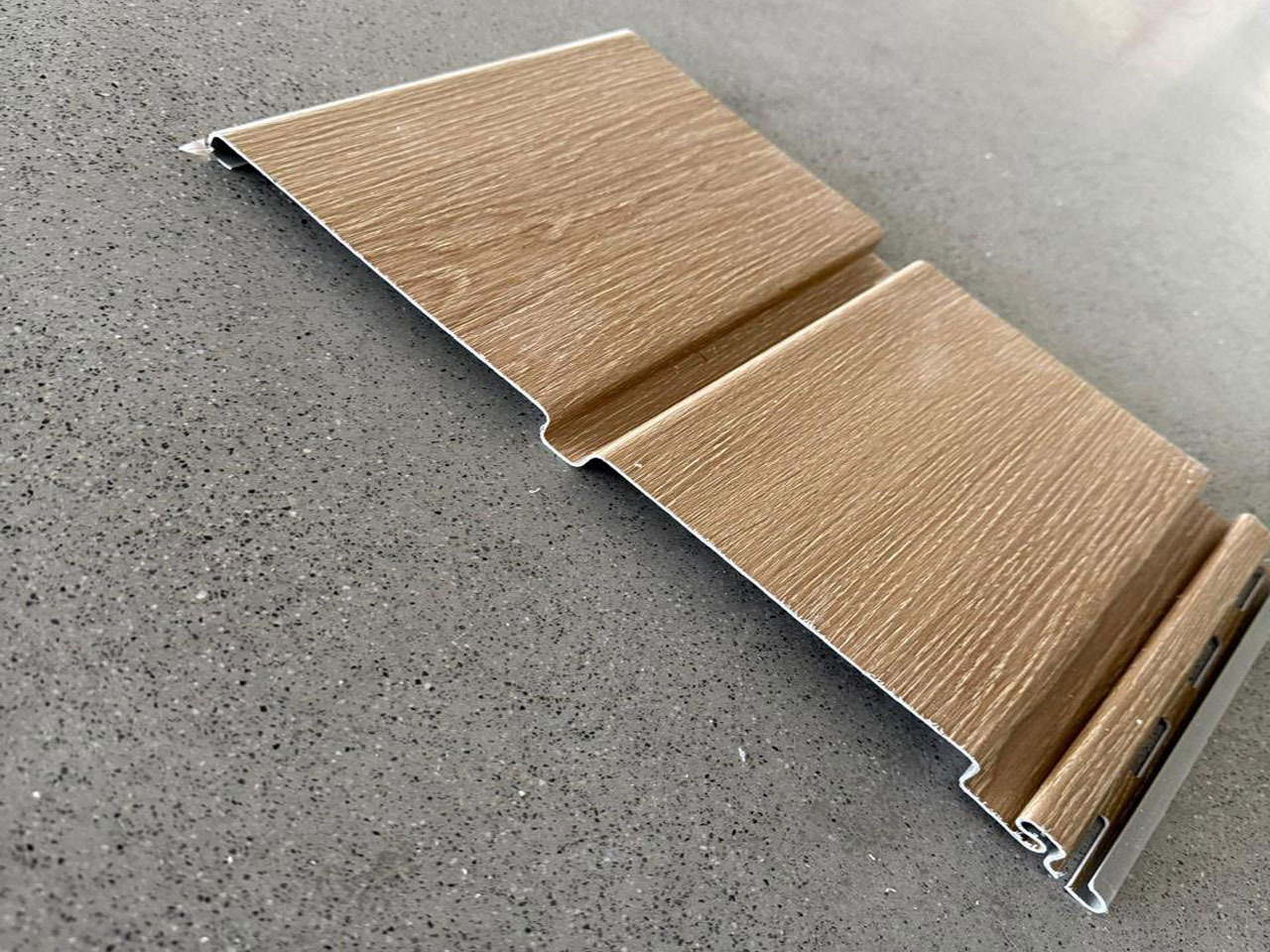 2 Line Soffit Panel – Pine Wood | Model SP-035