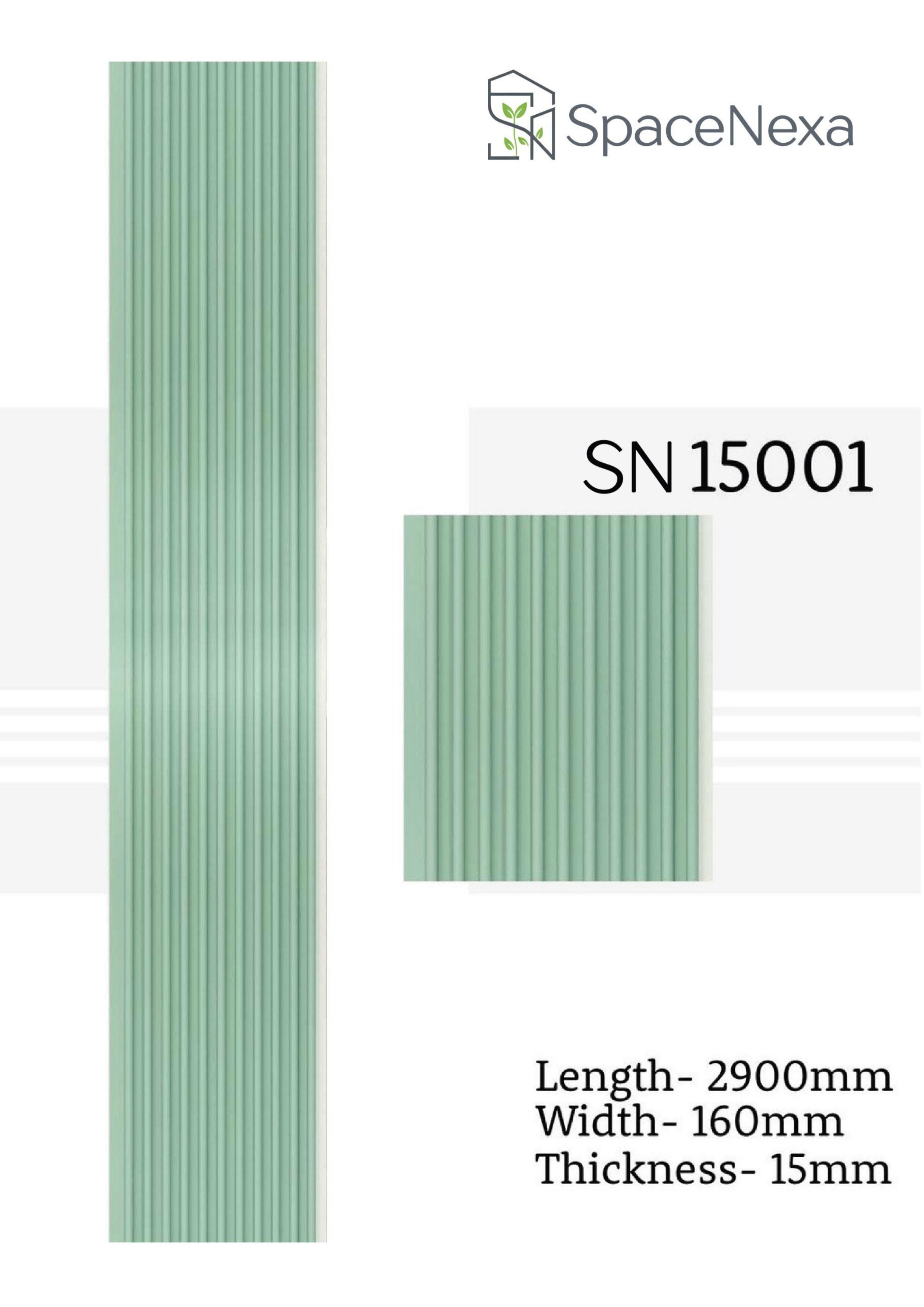 WPC Louvers Panel 15mm - SN15001