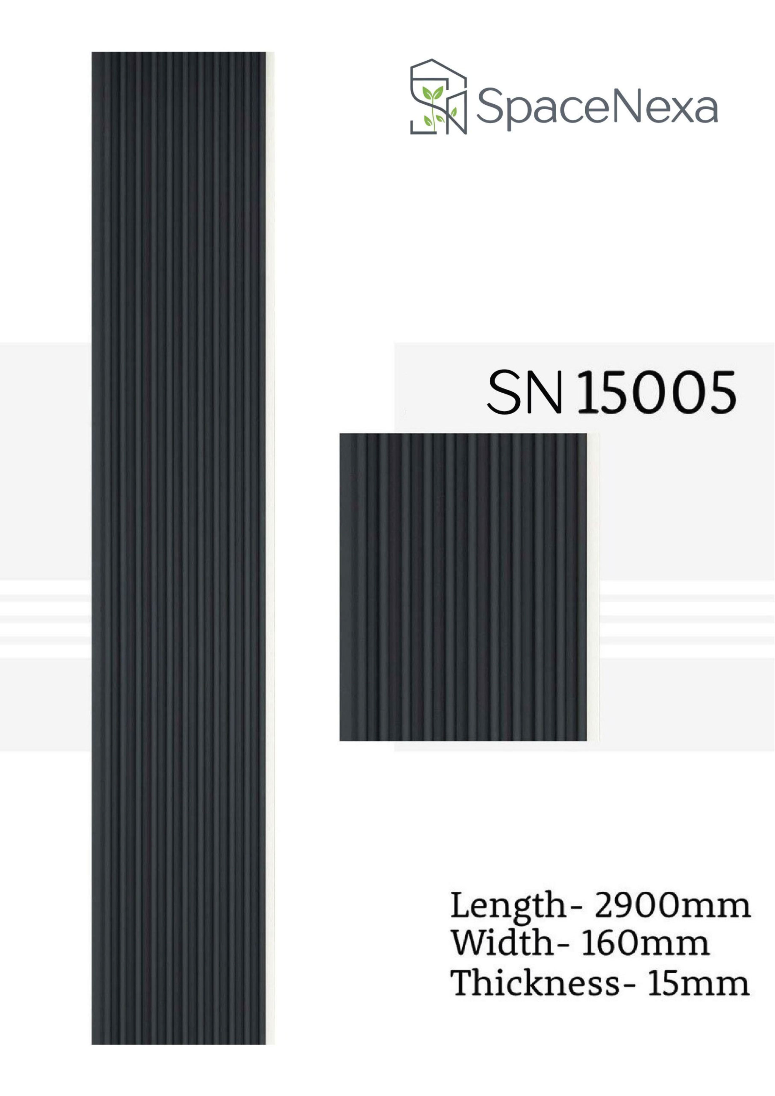 WPC Louvers Panel 15mm - SN15005