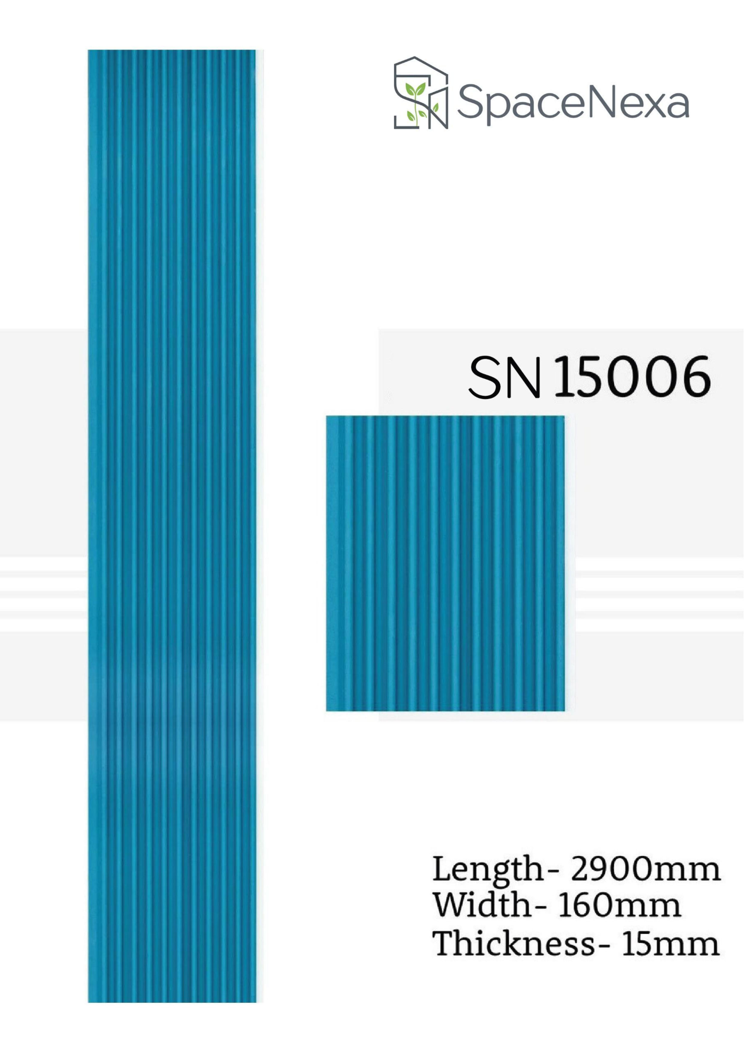 WPC Louvers Panel 15mm - SN15006