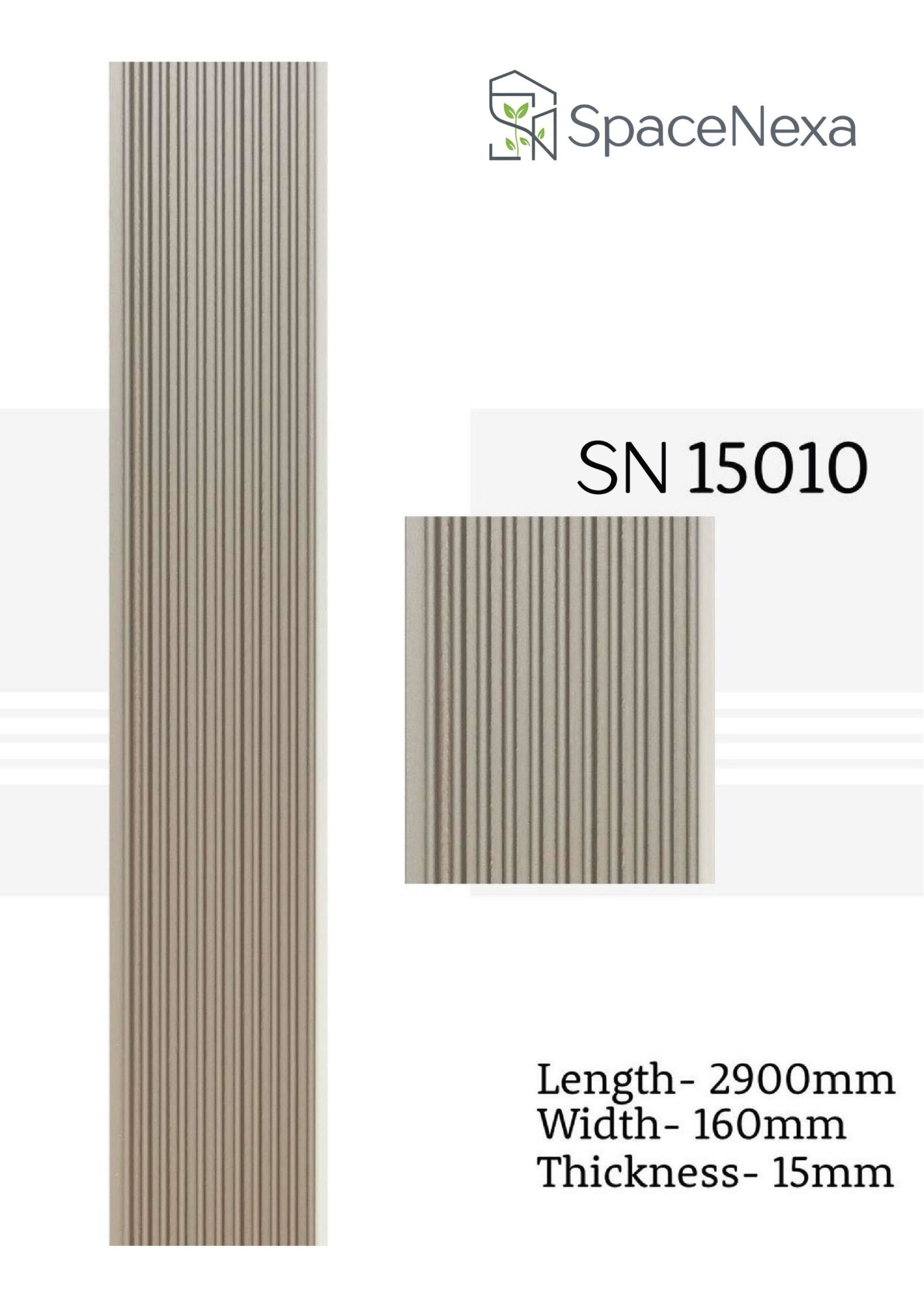 WPC Louvers Panel 15mm - SN15010