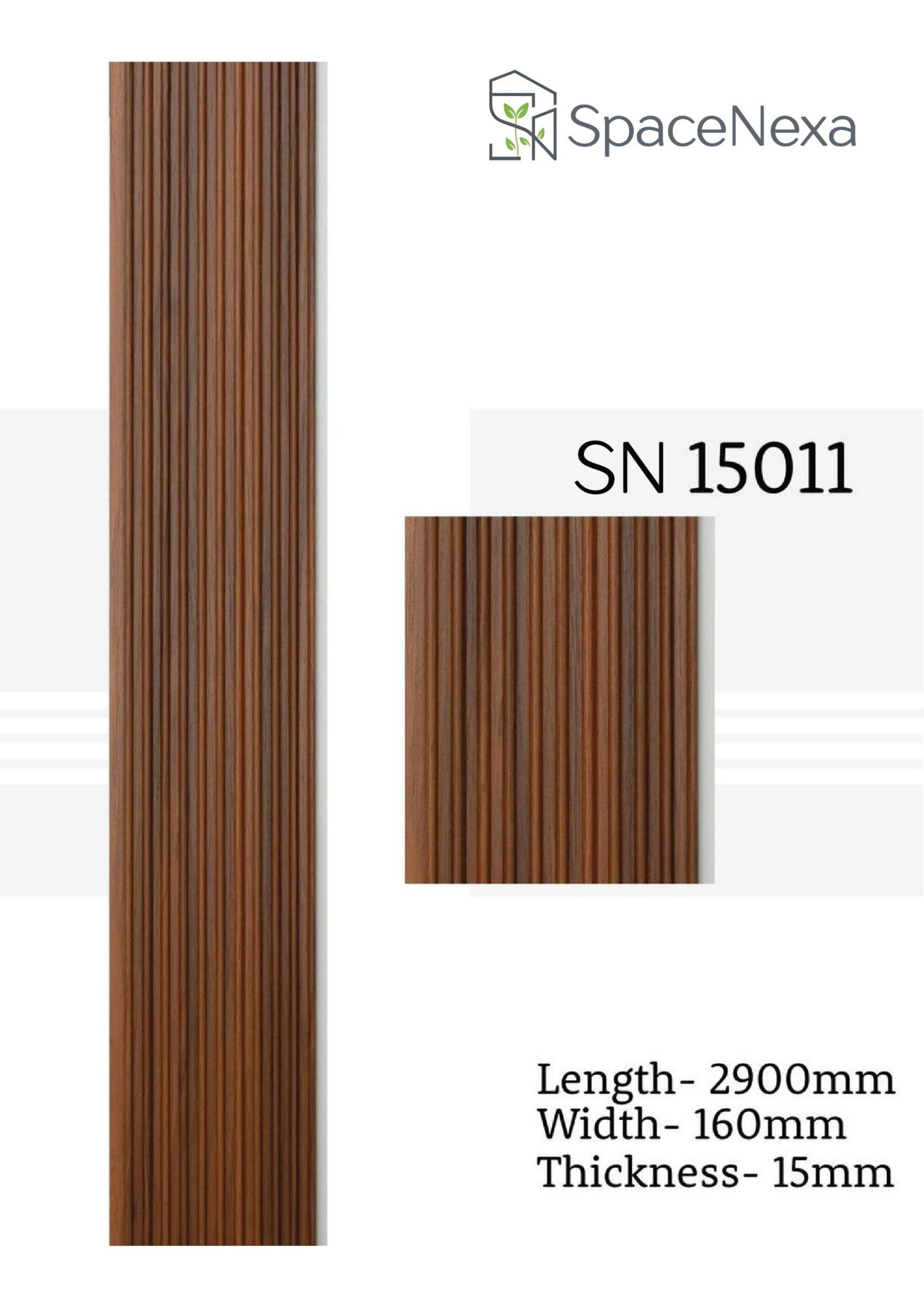 WPC Louvers Panel 15mm - SN15011