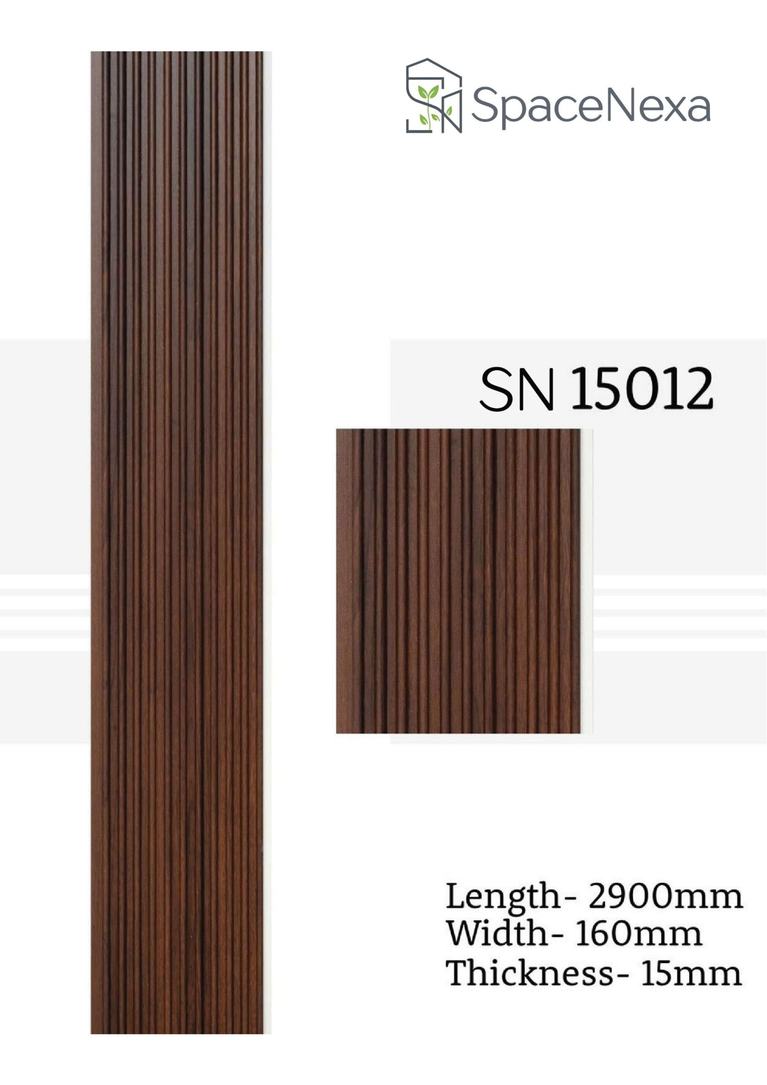 WPC Louvers Panel 15mm - SN15012