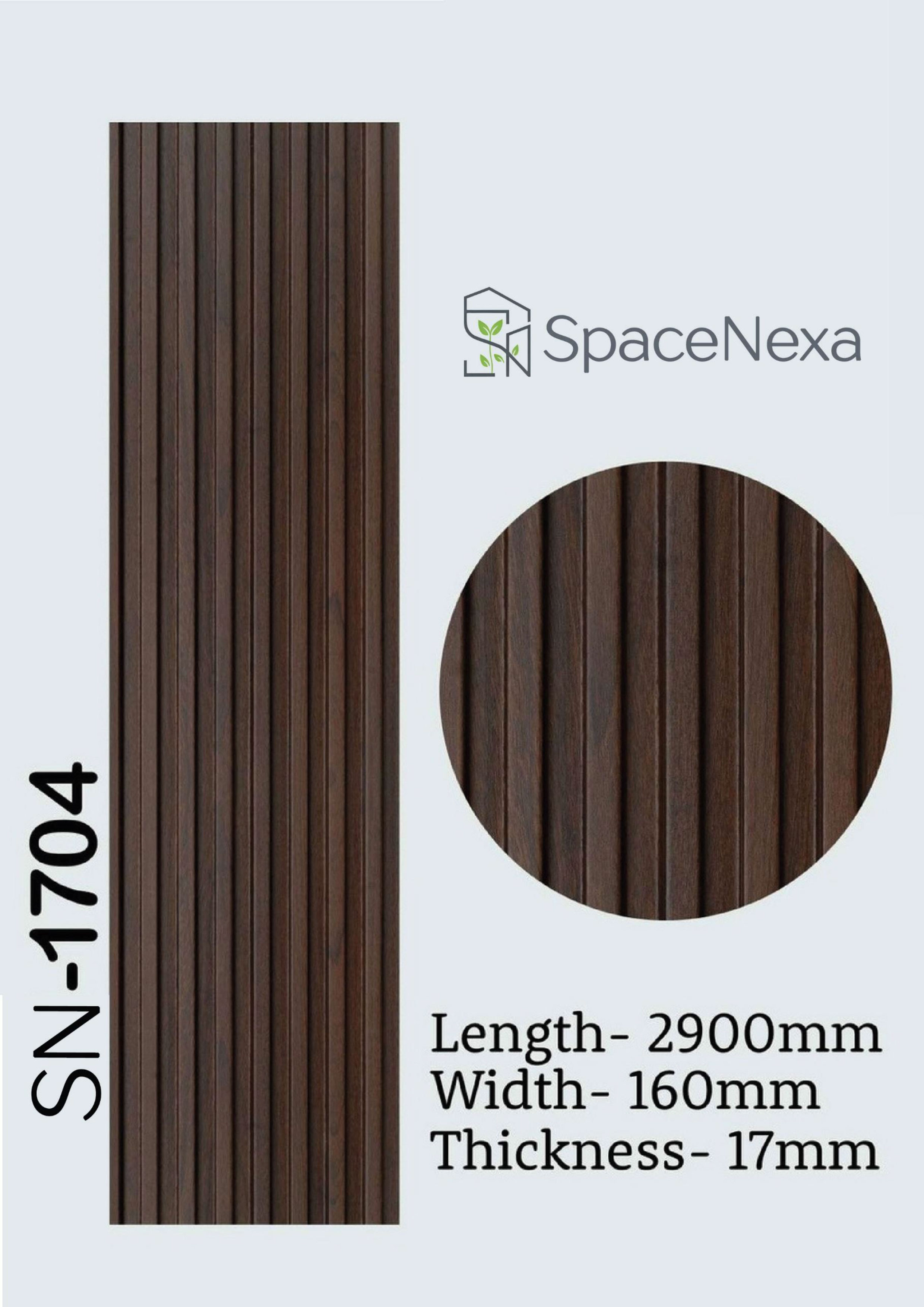 WPC Louvers Panel 17mm - SN1704
