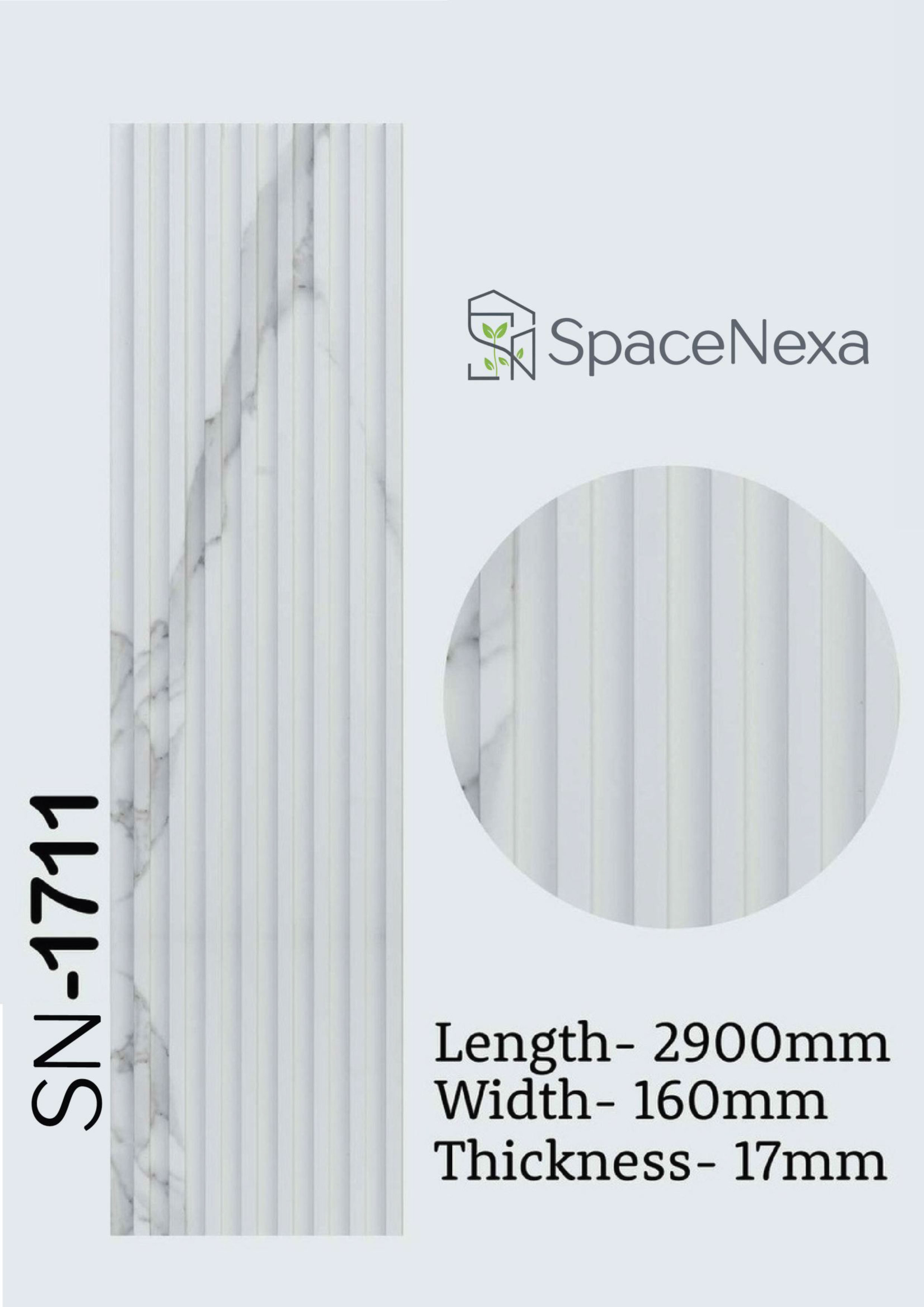WPC Louvers Panel 17mm - SN1711