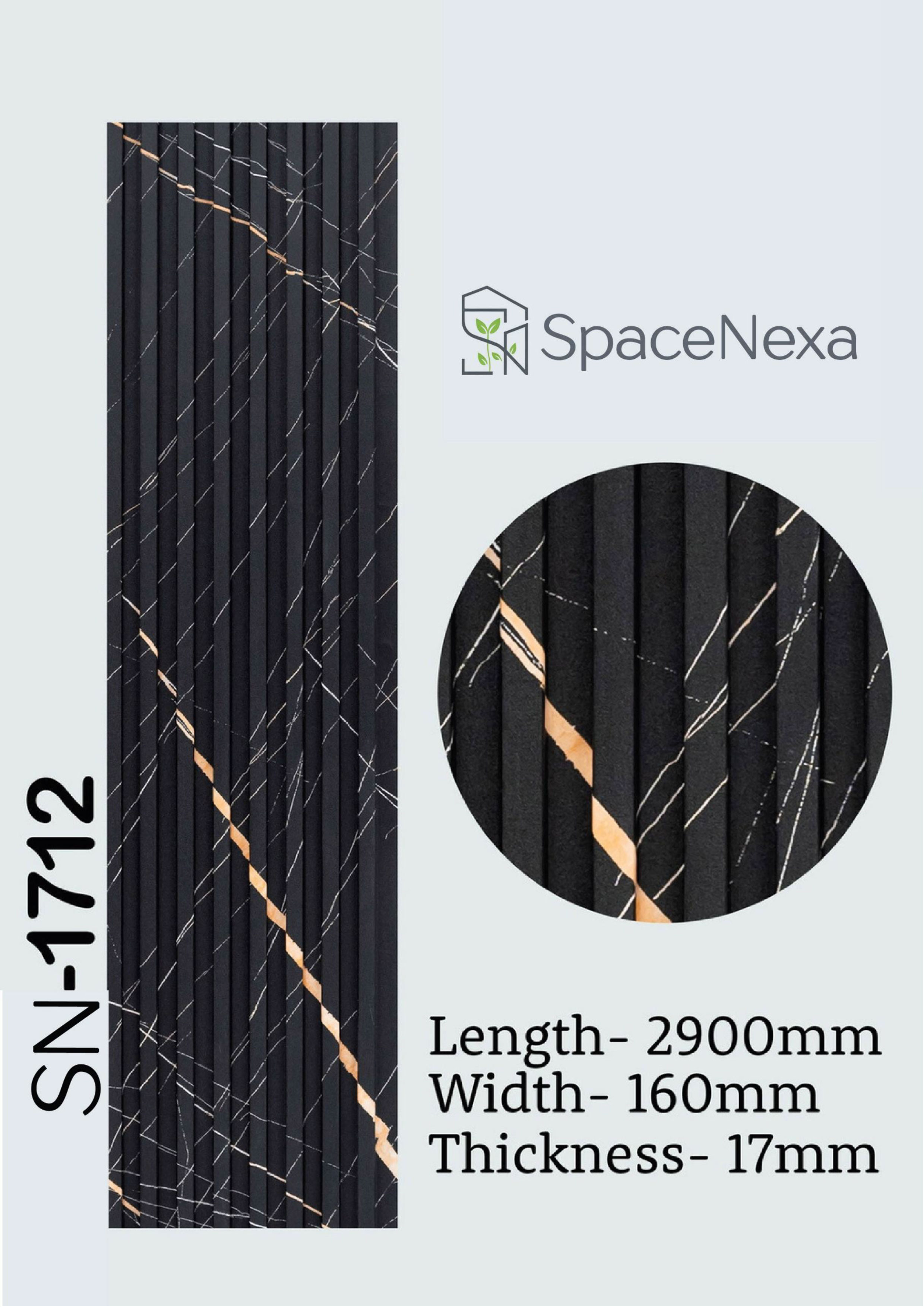WPC Louvers Panel 17mm - SN1712