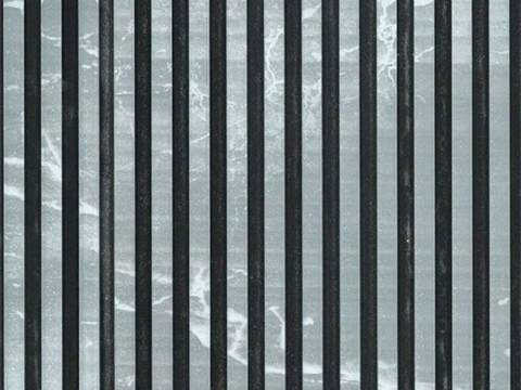 14 Step PVC Fluted Panel SN / 1007