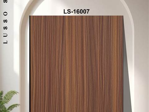 PVC Panel 6KG – 16 Inch Old Style Natural Wooden Finish | LS-16007 | 10 Ft