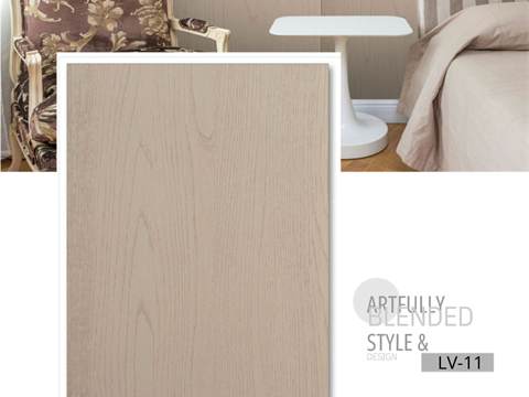PVC Panel 4KG – 12 Inch Light Wooden Finish | PVC Interiors LV-11