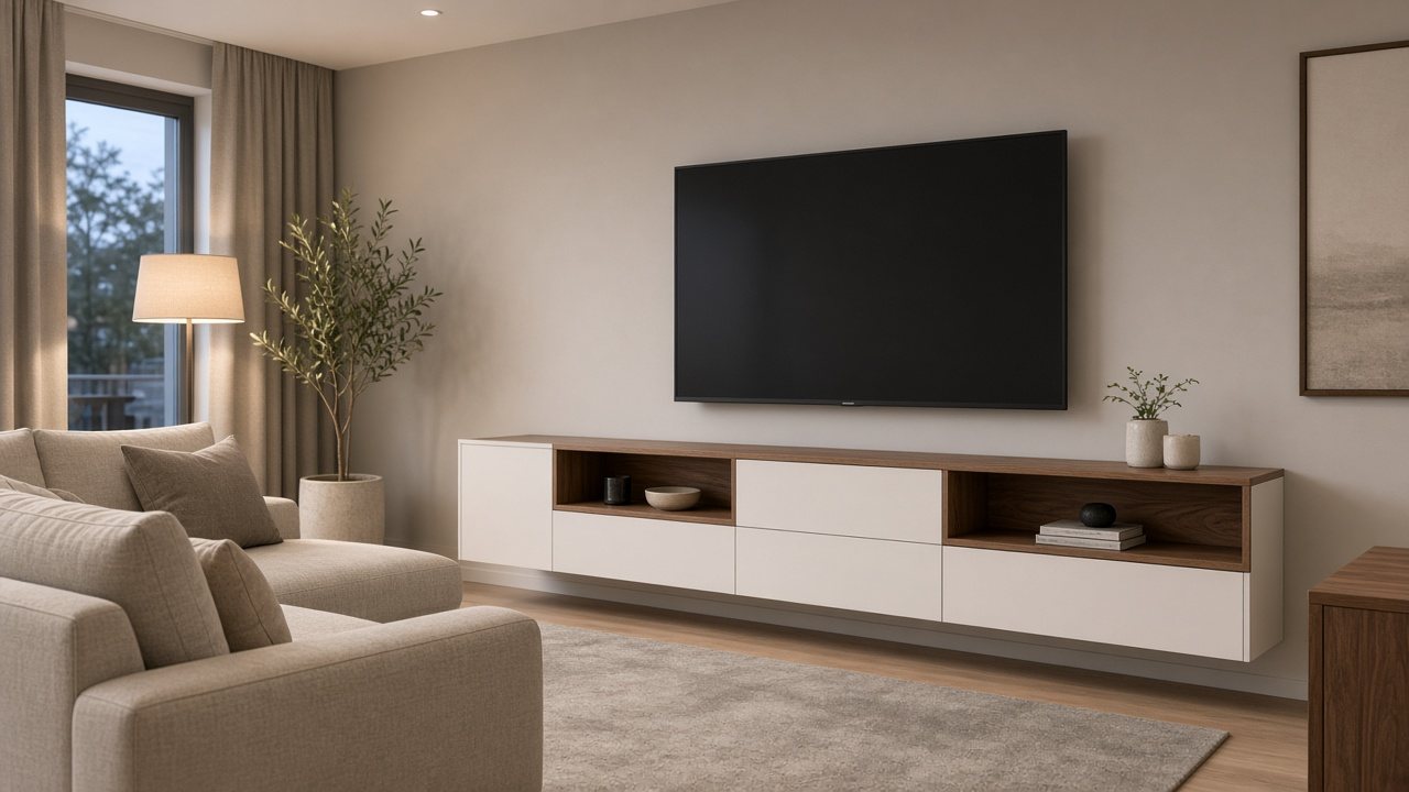 PVC TV cabinet