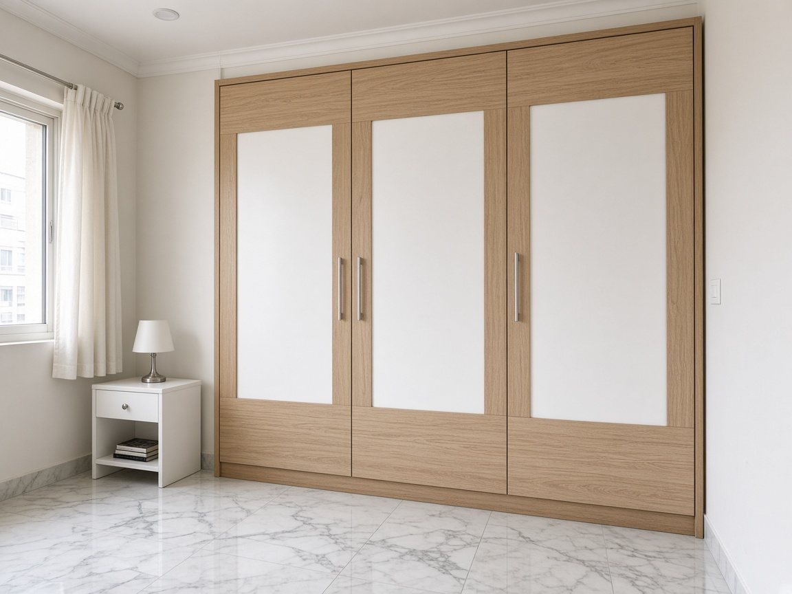 Installed PVC Wardrobe in Kolkata