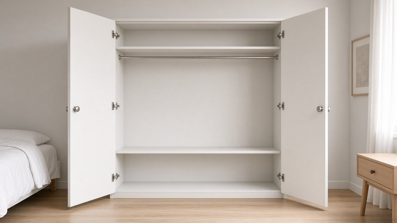 Hinged PVC Wardrobe